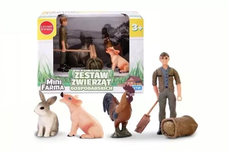 Zestaw farma - Rolnik i prosię - Artyk