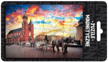 Magnes puzzle Kraków ILP-MAG-PUZZ-KRA-01 - Pan Dragon
