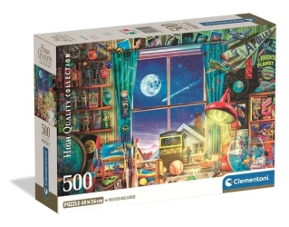 Puzzle 500 To The Moon - Clementoni