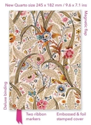 Notatnik quatro linia TW Marble End Paper - Flame Tree