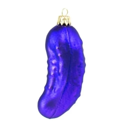 Bombka choinkowa - Christmas Pickle niebieska - Donkey