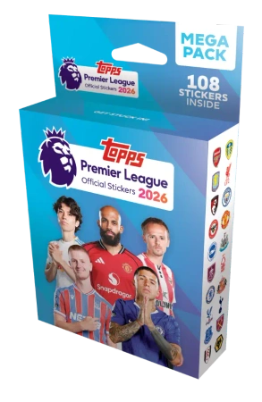 Premier League 2026 Stickers Mega Pack - TOPPS
