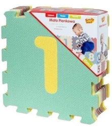 Mata piankowa pastelowa Cyfry - Smily Play