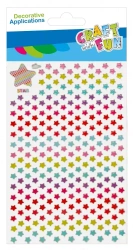 Ozdoba dekoracyjna Naklejki Gwiazd 261szt Cf 12/144 - Craft with Fun