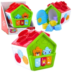 Interaktywny domek edukacyjny sorter - Leantoys