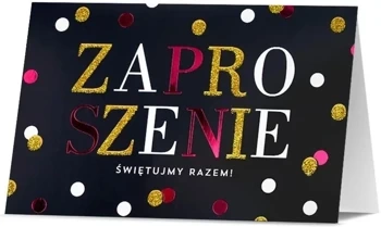 Zaproszenie Uniwersalne (5szt) - Pan Dragon