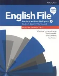English File 4E Pre-Intermediate Multipack B +Online practice - Christina Latham-Koenig, Oxenden Clive, Jerry Lambert