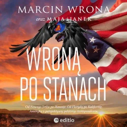 audiobook Wroną po Stanach - Marcin Wrona