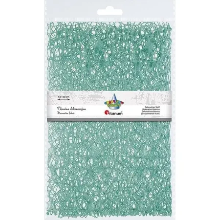Tkanina dekoracyjna zielona 60x50cm - Titanum