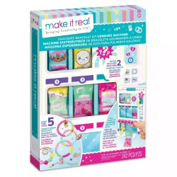MAKE IT REAL Zestaw Bransoletek Automat z Przekąskami , zabawka kreatywna