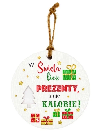 Zawieszka ceramiczna Boże Narodzenie - Kukartka
