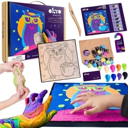 Malowanie po numerach Sowa 29x29cm - Okto