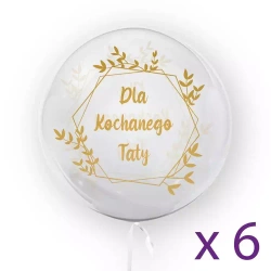 Zestaw 6 sztuk - "Dla kochanego taty"