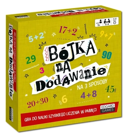 Bójka na dodawanie. Gra do nauki.. liczenia - Ewa Norman