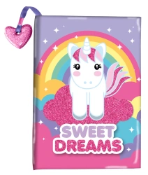 Pamiętnik Jednorożec brokatowy Sweet Dreams KL10632 - Kids Euroswan