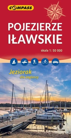 Mapa turystyczna - Pojezierze Iławskie - praca zbiorowa