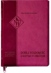 Nowy Testament NPD suwak paginatory różowy - praca zbiorowa