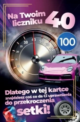 Karnet Prawo Jazdy 40 urodziny damskie - YEKU