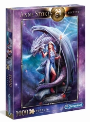 Puzzle 1000 Dragon Mage - Clementoni