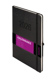 Kalendarz 2026 B5 Memofix TDW czarny - -