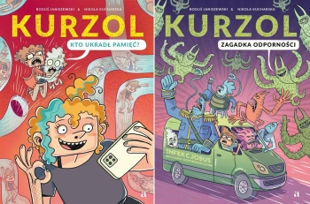 Pakiet 4 komiksów z serii "Kurzol" - Boguś Janiszewski - Janiszewski Boguś