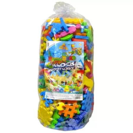 Klocki konstrukcyjne 260el - Macyszyn Toys