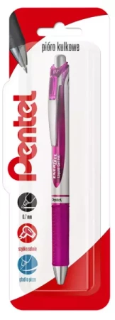 Pióro kulkowe 0,7 mm EnerGel BL77 magenta 1 szt. - PENTEL