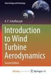 Introduction to Wind Turbine Aerodynamics - Schaffarczyk A. P.