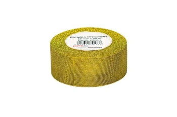 Wstążka brokatowa złota 38mmx22m - Brewis