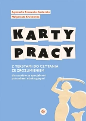 Karty pracy z tekstami do czytania ze zrozumieniem - Agnieszka Borowska-Kociemba, Małgorzata Krukowska