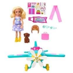 Barbie Chelsea Możesz być Samolot Zestaw z lalką - Mattel