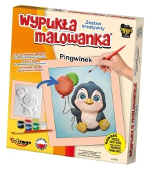Wypukła Malowanka - Mały Pingwinek - Mirage Hobby