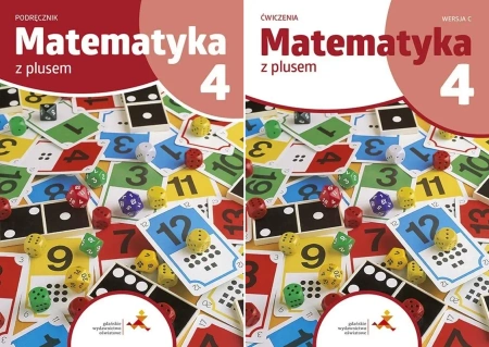 Matematyka z plusem 4 Podręcznik + ćwiczenia wersja C GWO - praca zbiorowa