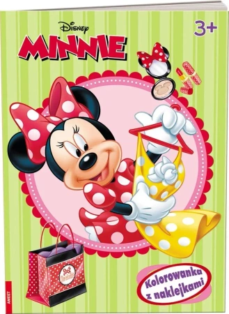 Minnie. Kolorowanka z naklejkami - praca zbiorowa