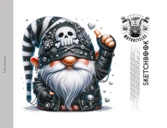 Szkicownik 200x143 24 stron 100g/m2 TW Gnomy - Fresh