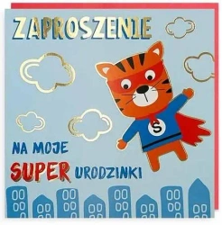 Zaproszenie Urodziny 5szt - Kukartka