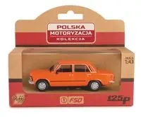 Fiat 125p MR pomarańczowy - Daffi