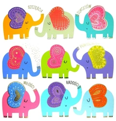 Karnet KW HS Słonie - Henry