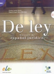 De Ley B2+CD Curso de espanol juridico + CD - praca zbiorowa