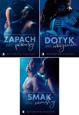 W SIADŁACH ZMYSŁÓW PAKIET 1-3 Zapach/Smak/Dotyk Katarzyna Małecka - Katarzyna Małecka