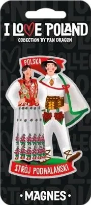 Magnes I love Poland Polska ILP-MAG-D-PL-33 - Pan Dragon