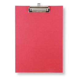 Deska A4 z klipem premium czerwona - Penword