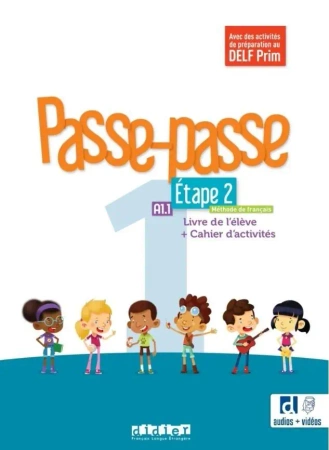 Passe-Passe 1 etape 2 podręcznik + ćwiczenia + app - praca zbiorowa