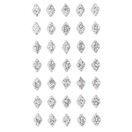 Kryształki samoprzylepne diamenty 35szt - Dalprint