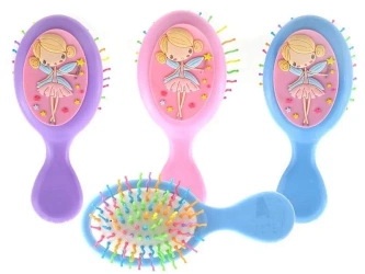 Szczotka do włosów, z dziewczynką MIX - ADAR