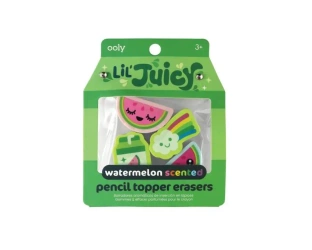 Gumki na ołówek pachnące owocami Arbuz 4szt - ooly