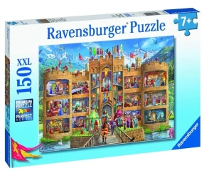 Puzzle 150 Widok na zamek rycerski XXL - Ravensburger