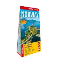 Comfort! map Norway 1:11000 000 w.2025 - praca zbiorowa