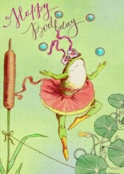 Karnet B6 z kopertą Urodziny Kot - Madame Treacle