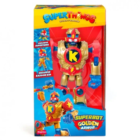 Superthings Superbot Golden Armor - Magic Box Toys Polska (L)